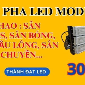 Đèn LED đánh cá 300w ngang module Bridgelux 6 Đèn led pha sân thể thao 300w tennis cầu lông bóng đá bóng chuyền
