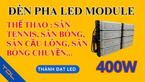 Đèn led pha sân thể thao 400w tennis cầu lông bóng đá bóng chuyền