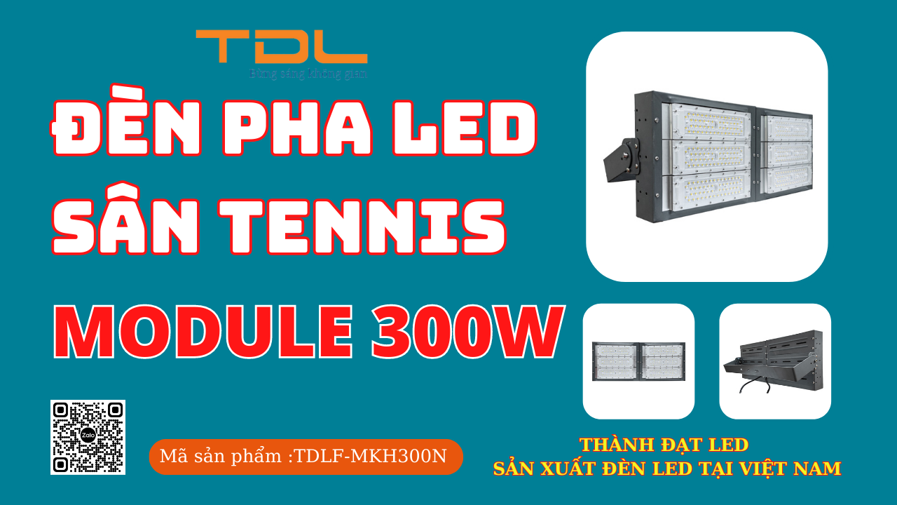 Đèn Led Sân Tennis Bridgelux 200w 250w 300w 400w 500w (TDLF-MKH) Thành Đạt Led