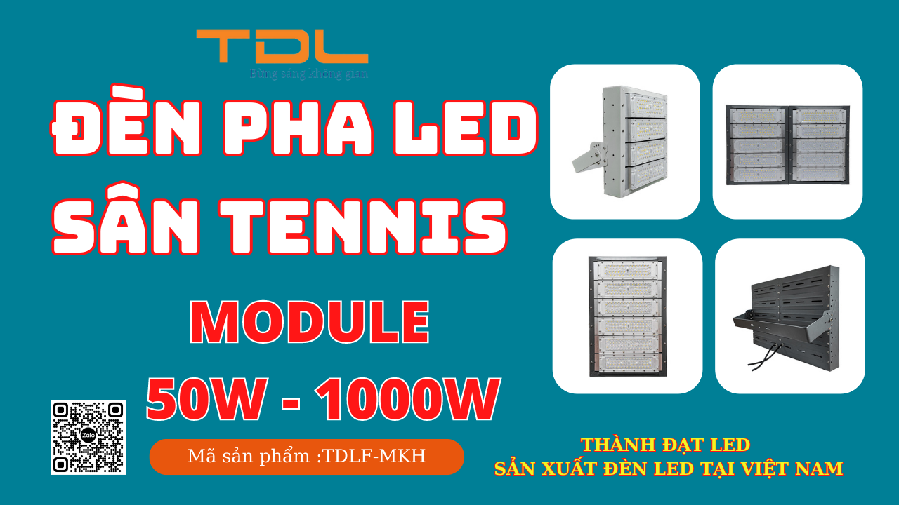 Đèn Led Sân Tennis Philips 200w 250w 300w 400w 500w (TDLF-MKH) Thành Đạt Led