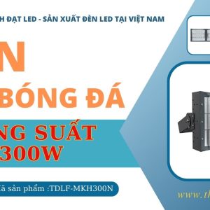 Đèn led pha sân bóng 300w module Bridgelux (TDLF-MKH300)