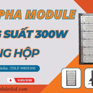 Đèn led pha sân bóng 300w module Bridgelux (TDLF-MKH300) 5 đèn led dùng cho sân tennis 300w
