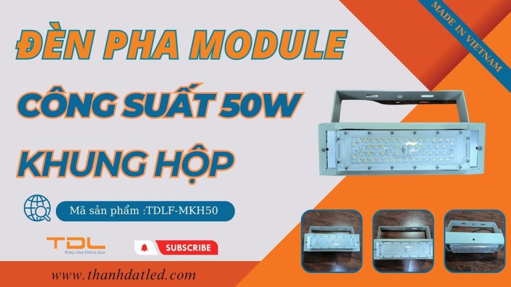 Đèn pha khung hộp 50w