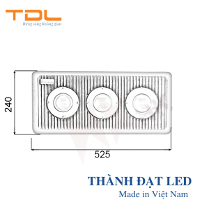 đèn pha led chống nổ 150w