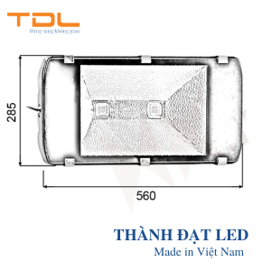 Đèn Pha LED Hầm Lò 200w (TDLF-HL200) 1 Đèn Pha LED Hầm Lò 200w (TDLF-HL200)