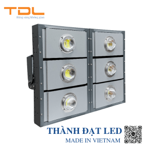 Đèn Led Sân Bóng 200w 250w 300w 400w 500w (TDLF-MKHCL) - Thành Đạt Led 6 Đèn Pha LED 600w COB Module Khung Hộp Liền