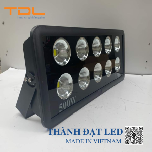 Đèn Pha LED 500w Cốc Rọi Xa (TDFR-C5500) 1 đèn pha led ngoài trời 500w TDFR-C5500