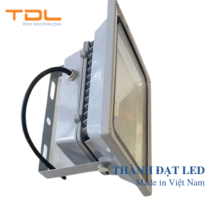 Đèn Pha Xám 12V 24V 50w (TDLF-12/24D50) 1 Đèn Pha LED 50w Ghi Xám