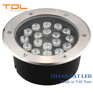 đèn âm đất sân vườn 18w