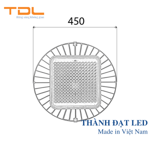 Đèn LED xưởng UFO X3 200w