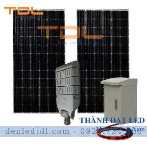  Đèn Đường Năng Lượng Mặt Trời 60w M1 Dự Án (TDL-M1DNL60)  