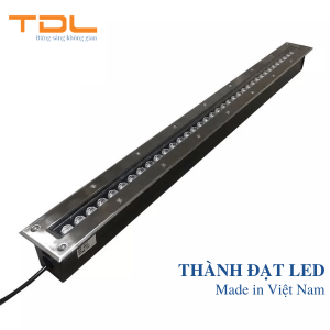 Đèn LED Âm Đất 3w 6w 9w 12w 18w 24w Thanh Chữ Nhật (TDLAD-CN) 2 đèn led âm đất chữ nhật 24w