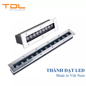 Đèn LED Âm Đất 6w Thanh Chữ Nhật (TDLAD-CN6) 2 đèn led âm đất chữ nhật 6w