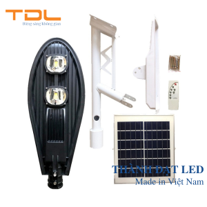Đèn Đường Năng Lượng Mặt Trời 100w Chiếc Lá (TDL-NLL100)