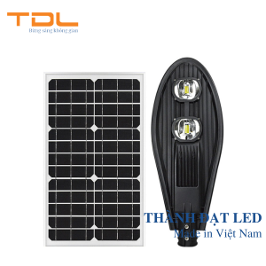 Đèn Đường Năng Lượng Mặt Trời 100w Chiếc Lá (TDL-NLL100)