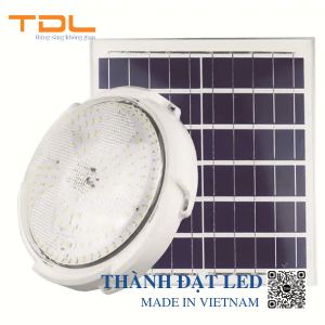 Đèn Năng Lượng Mặt Trời 100w Ốp Trần Trong Nhà (TDL-NLOT100W) 2 đèn năng lượng mặt trời ốp trần 100w