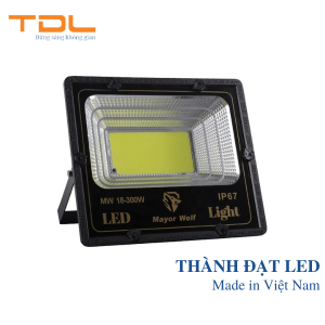 đèn pha LED năng lượng mặt trời 300w