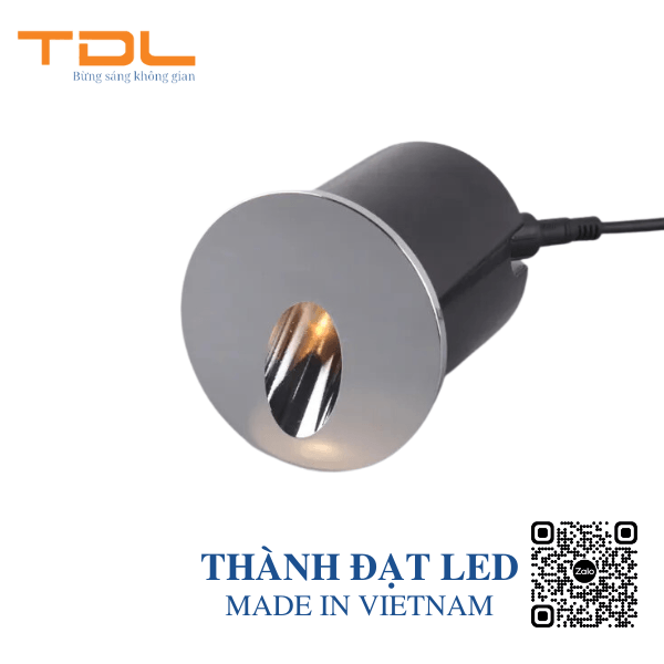 Đèn LED Âm Cầu Thang 3w Nhôm Tròn (TDL-ACTMNT)