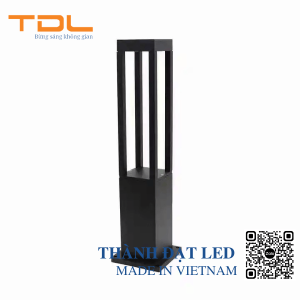 Đèn LED Nấm Vuông Đế 7w 400mm (TDLN-V40) 2 đèn led nấm 4 thanh 400m