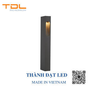 Đèn LED Nấm Sân Vườn 300mm Chữ Nhật (TDL-NSVHCN30) 1 đèn nấm hình chữ nhật 300mm