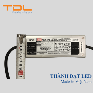 Nguồn Meanwell Đèn LED 100w (DPL-ELG-100-36A-3Y) 1 Nguồn Meanwell đèn LED 100w 48A