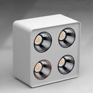 Đèn âm trần gắn nổi vuông dày 48w (TDL-DLT-04-12) Thành Đạt Led