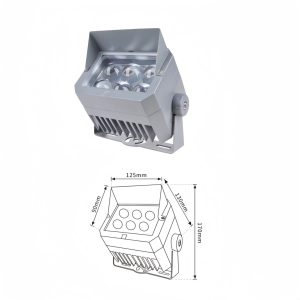 Đèn Rọi Cột 18w (TDL-T206M) Thành Đạt Led