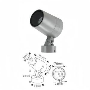 Đèn Rọi Cột Cao Cấp 10w (TDL-038) Thành Đạt Led